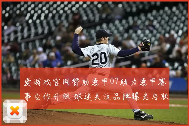 爱游戏官网赞助意甲07助力意甲赛事合作升级 球迷关注品牌曝光与联赛运营合作